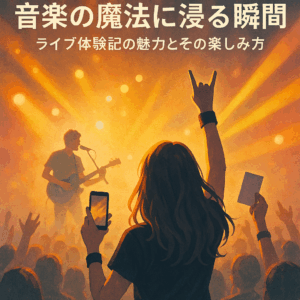 音楽の魔法に浸る瞬間 - ライブ体験記の魅力とその楽しみ方
